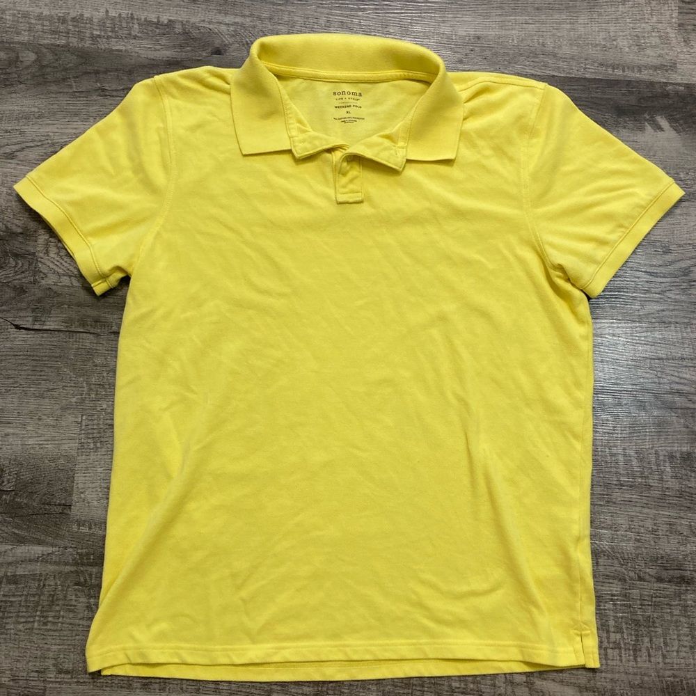 Men’s Polo by Sonoma in Yellow